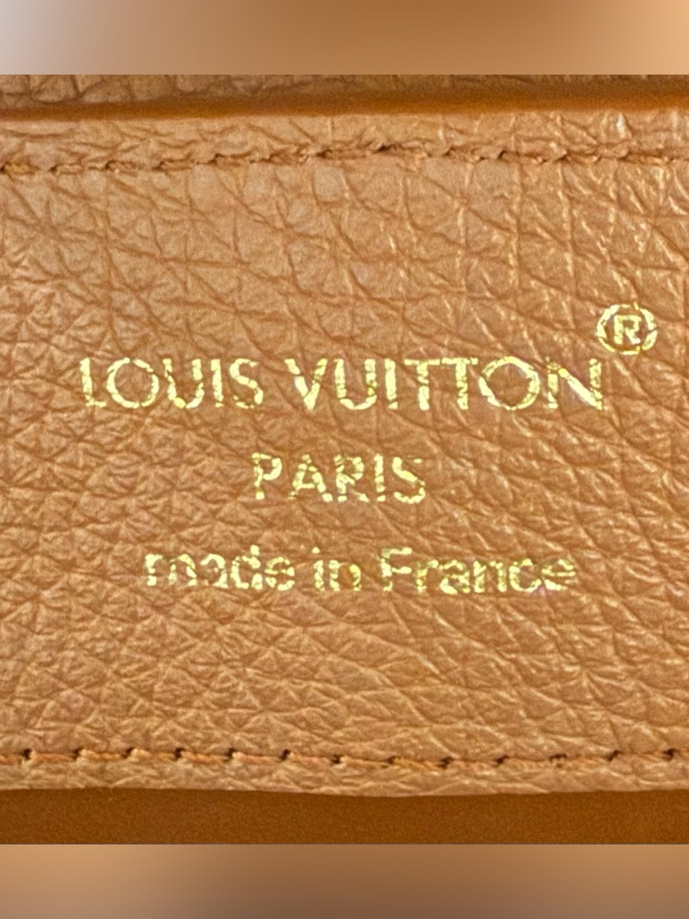 Louis Vuitton Tan Capucines BB - Picture 10 of 12